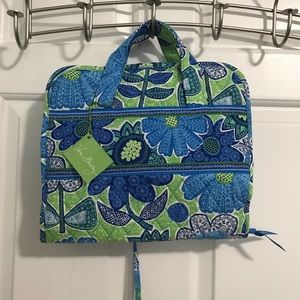 Vera Bradley Blue/Green Flower Travel Caddy Bag